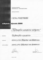 Cena veľtrhu NR 2006